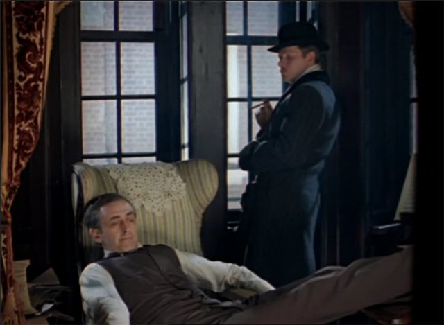 Диалог Уотсона и Холмса скучным утром в гостиной