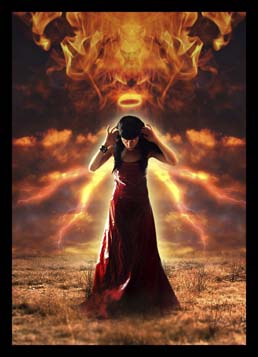 ангел ожога