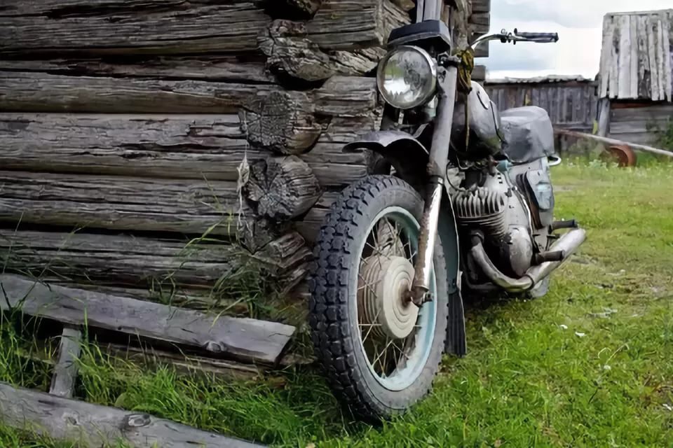 Урал мотоцикл деревенский