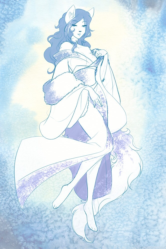 Пушистый кавай