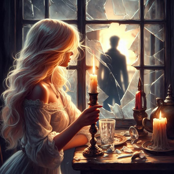 Свечи, тишина, страсть до рассвета!