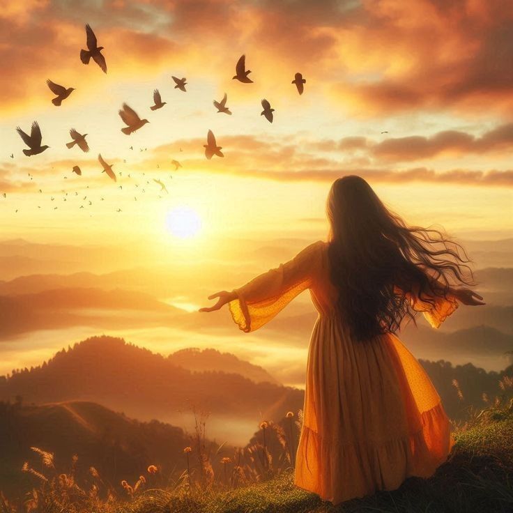 Мне хочется седой закат обнять!