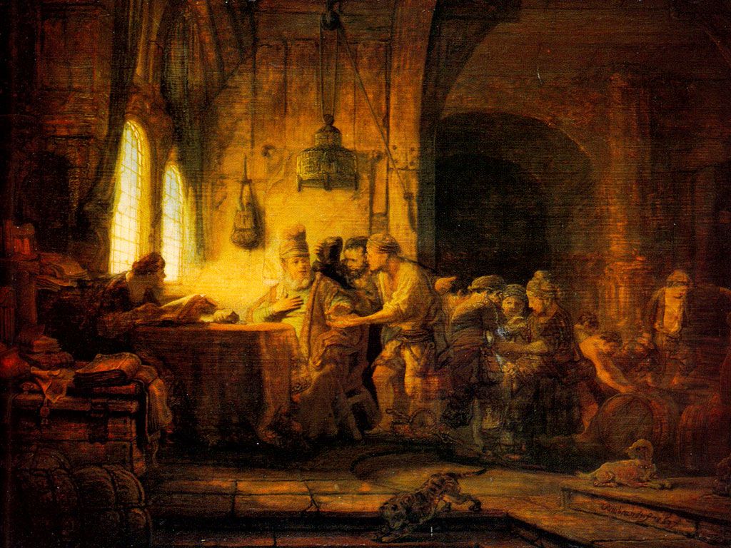 Полутемная комната...