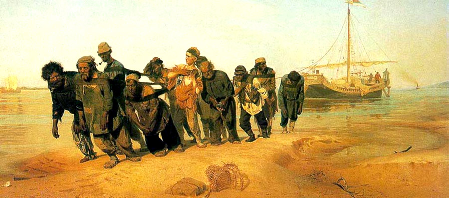 Картина Репина Приплыли