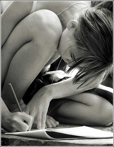 Я пишу письмо цветами