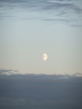 На земле становится темнее