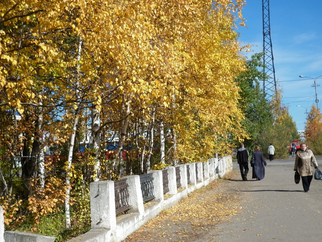 Но вмешалась осень