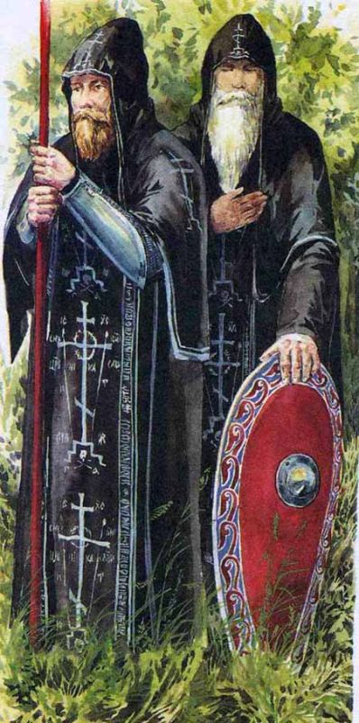 Монах схимник