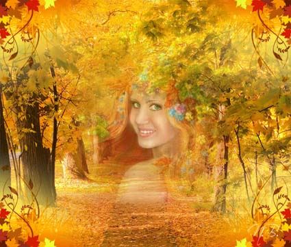 Девушка -Осень