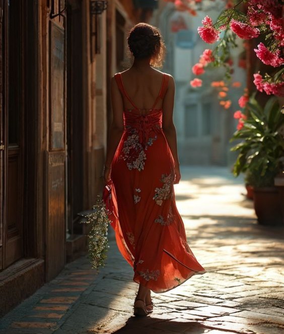 Как ангел счастья или страсти жрица!