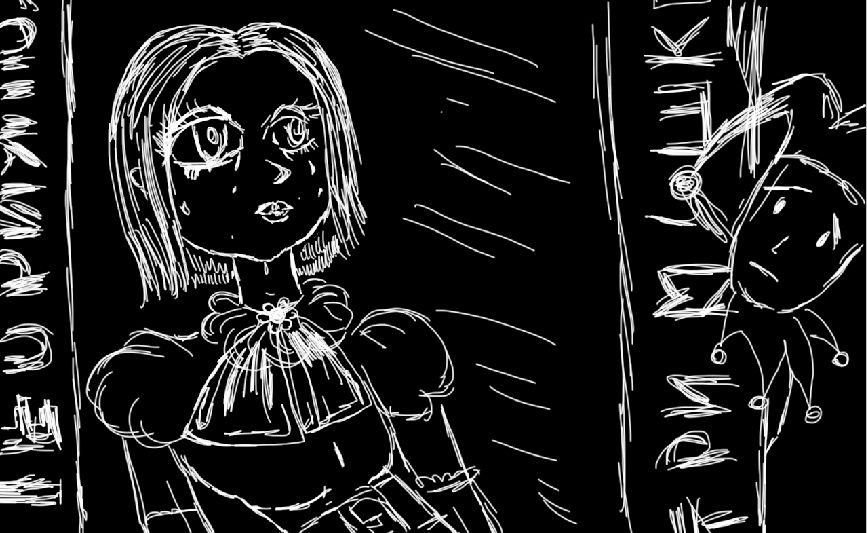 Кукла из фарфора