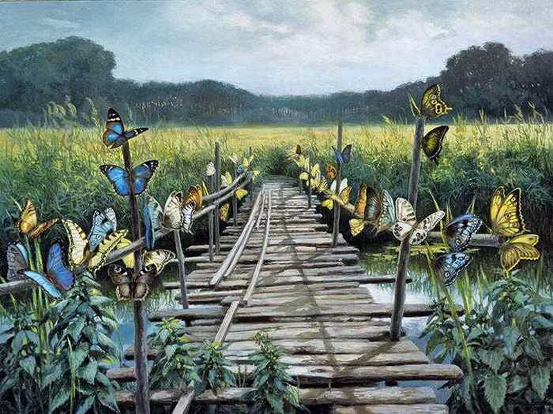 Вдыхаю я траву сомнений...