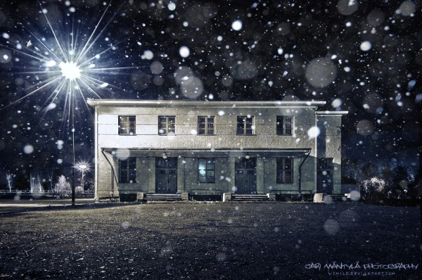 Густая морось в городе моём...