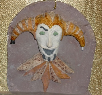 Детские поделки. Арлекино