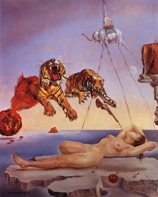 губы Джоли и тигр Дали