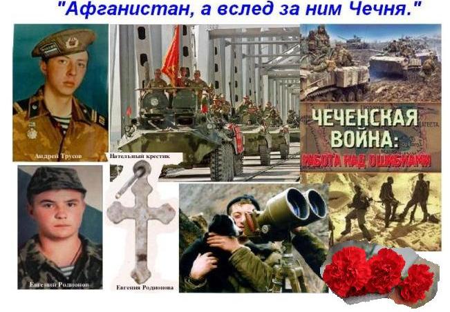 Афганистан, а вслед за ним Чечня...