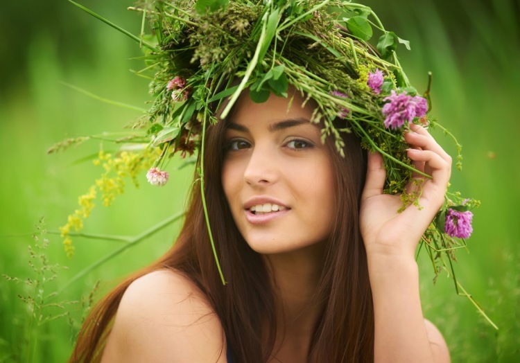 При восприятии прекрасной красоты!