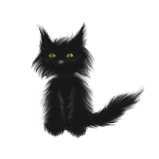 Кот Уголек