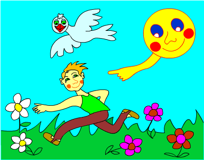 Здравствуй, лучик золотой! Малышам