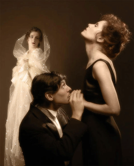 На красивых девушек