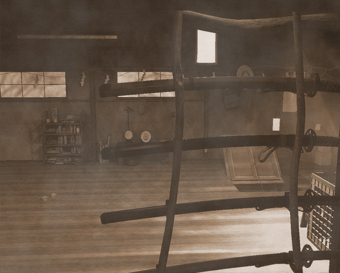 ночью у железнодорожного переезда