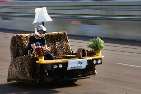 Курьез с гонками на выживание...