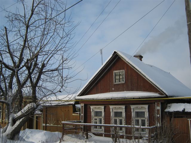 Затопила бабушка печь...