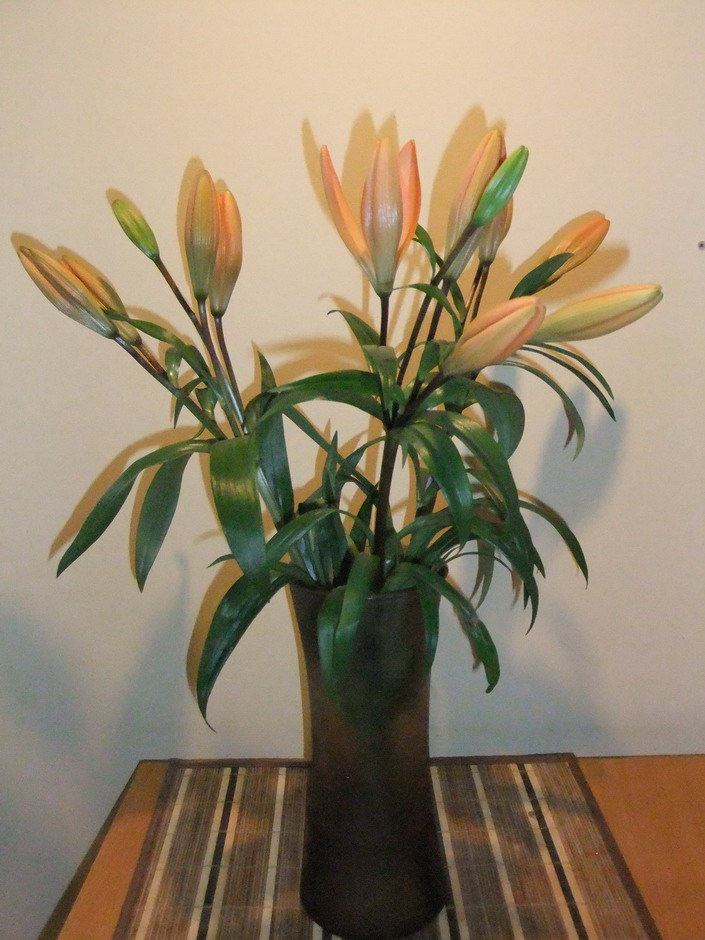 Букет лилий