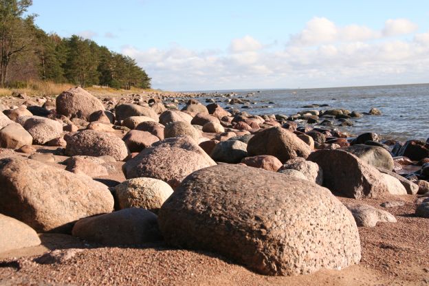 Камни на берегу