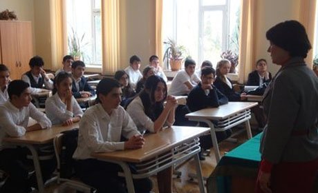 Посвящение учительнице Дворецкой А. В