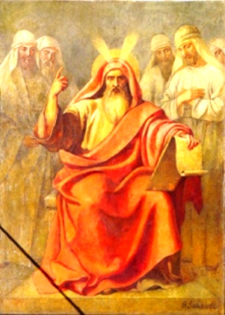 Встреча Моисея с тестем и сыновьями