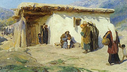 Христос благословляет детей