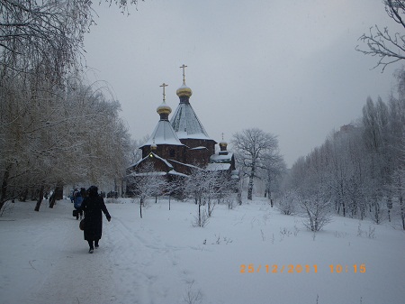 под утро город приукрасил снег