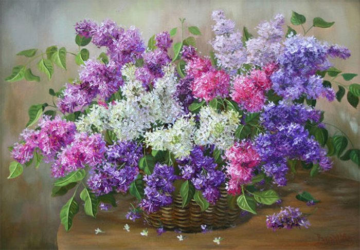 14 С-13 Хочу я получить букет сирени