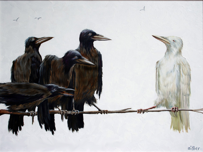 Белая ворона