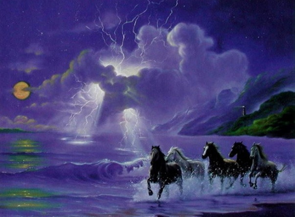 Гребнем своим...