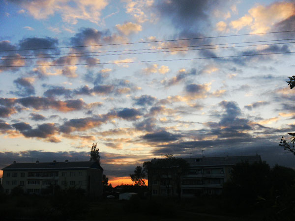 Светает. Ты да я