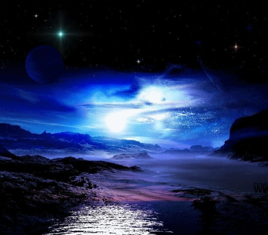 Она смотрела на луну...