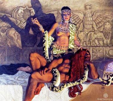 Самсон открывает свою тайну