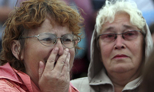 Он не спросил нас