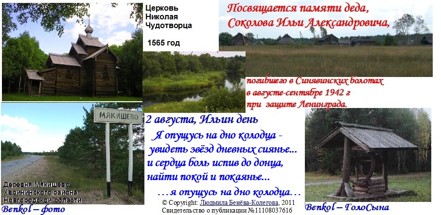 Я опущусь на дно колодца...