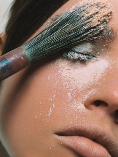 Макияж сердца