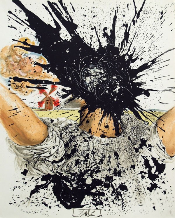 Цветок и мельница Аллегория во славу Дона Кихота