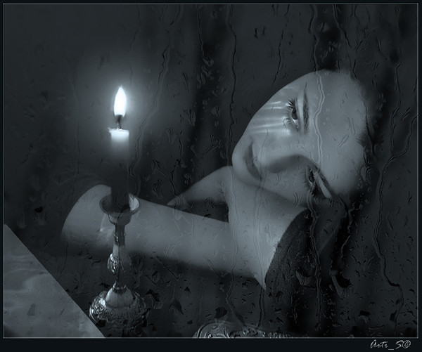 Над спящим городом дожди...