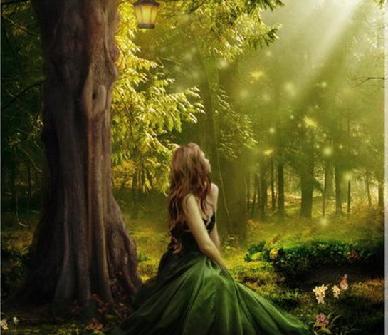 Под кронами сосен...