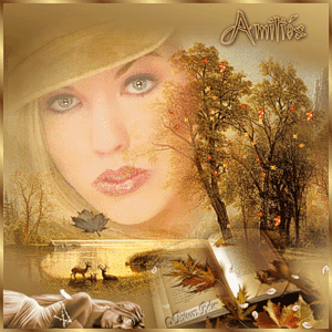 Падал лист. Вольный перевод с украинского