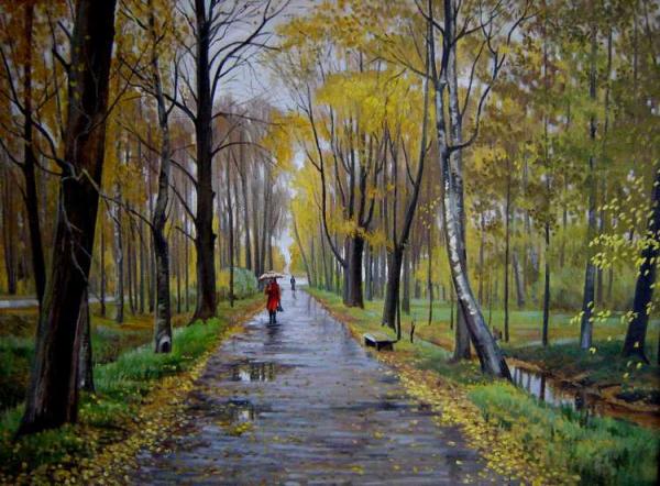 Осенний серый и дождливый день...