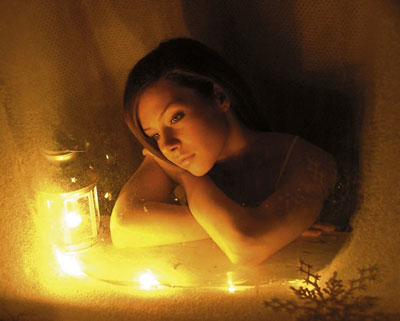 Ночь, зима! Ты and я...