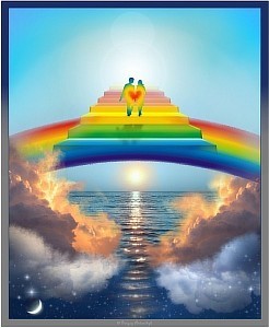 На вершине горы, - на пике Любви