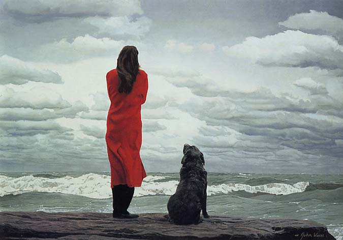 Девочка с большой авоськой...